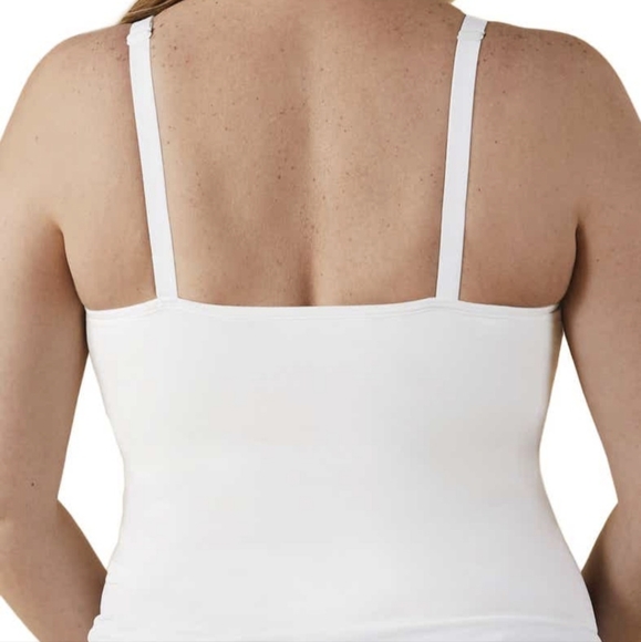 Bravado Designs White Maternity Nursing Camisole Tank Top Sz Small S Nordstrom - Picture 2 of 7
